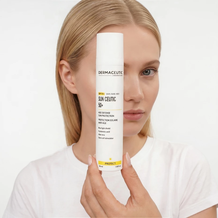 Sun Ceutic 50+. Солнцезащитное средство от UVA/UVB и синего света (HEV)